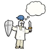 Cartoon Knight N17