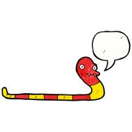 funny cartoon snake N82