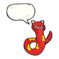 funny cartoon snake N83