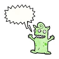 cartoon little alien N42