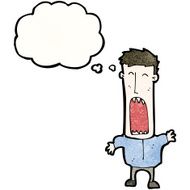 cartoon angry man N119