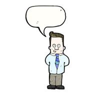 friendly office guy cartoon N3