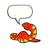 cartoon fat snake N13