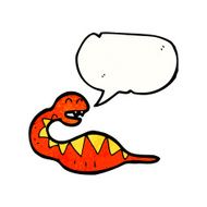 cartoon fat snake N17