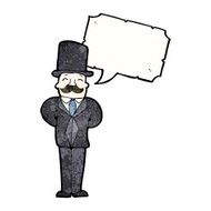 cartoon victorian gentleman N10