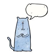 funny cartoon cat N204