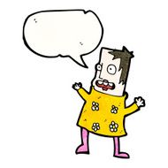 cartoon crazy woman N3