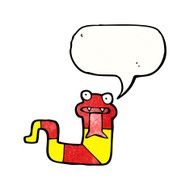 cartoon hissing snake N45