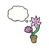 Cartoon Flowers N91