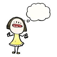 cartoon stressed woman N9