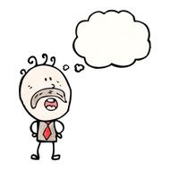 cartoon dad with thought bubble N2