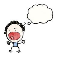 stressed doodle woman cartoon N2