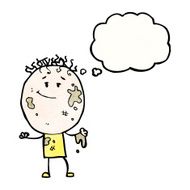 cartoon muddy boy N3