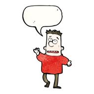 Cartoon Man Asking Question N90