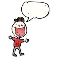 cartoon joyful man N2