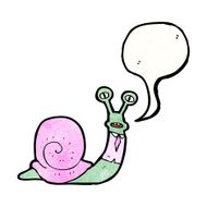 Cartoon Snail N113