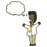 cartoon stressed businessman N8