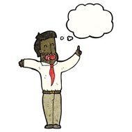 cartoon businessman with great idea N11