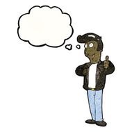 cartoon cool guy N19
