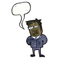 cartoon professional businessman N2
