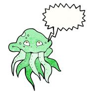 Cartoon Jellyfish N80
