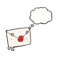 Cartoon Envelope N10
