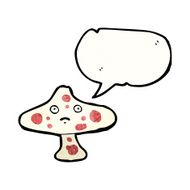 cartoon poison toadstool