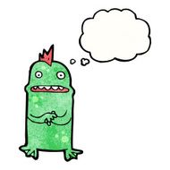 Cartoon Swamp Monster N15