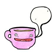 cartoon teacup N14