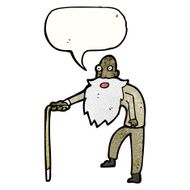 cartoon elderly man N6