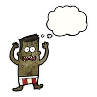 cartoon embarrassed man in underpants N3