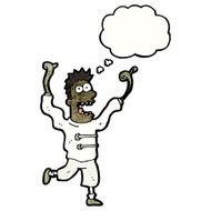 cartoon crazy madman N6