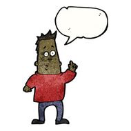 Cartoon Man Asking Question N91