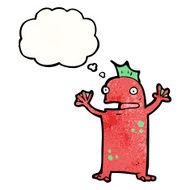 cartoon happy monster N3
