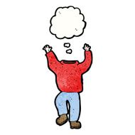 cartoon headless man N6