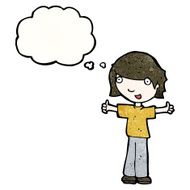 cartoon man giving thumbs up symbol N2