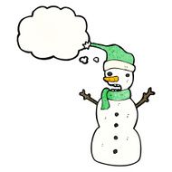 Cartoon Snowman N89