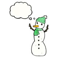 Cartoon Snowman N90