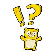 surprised little bear cartoon