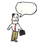cartoon businessman in rags N2