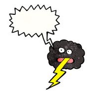 Cartoon Thundercloud N30