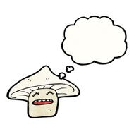 cartoon mushroom N99