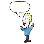 cartoon man explaining idea N7