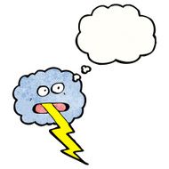cartoon storm cloud N13