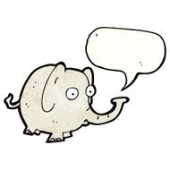 Cartoon Elephant N90