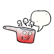 hot saucepan cartoon