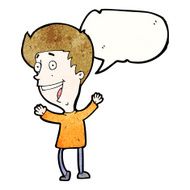 cartoon laughing boy N12