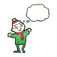 Cartoon Christmas Elf N101