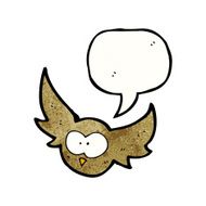 Cartoon Owl N169