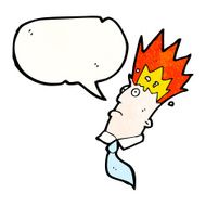 Exploding Head Cartoon N9